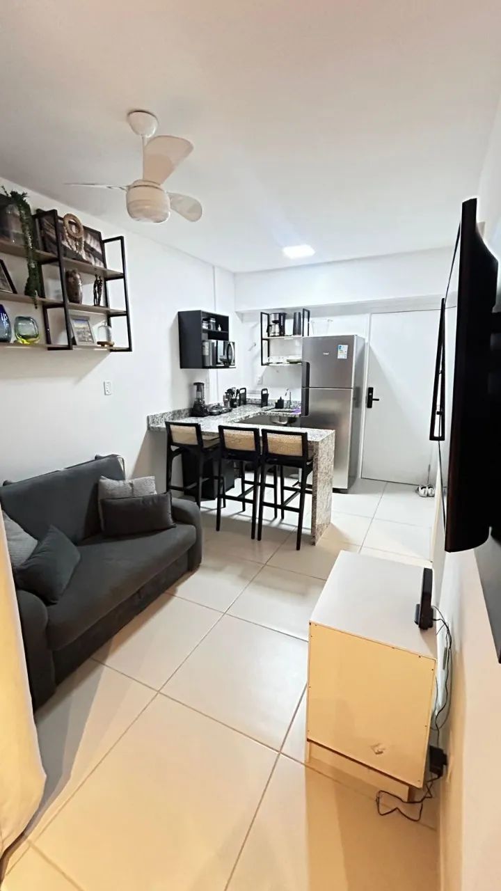 Apartamento a venda no blue barra quarto e sala mobiliado