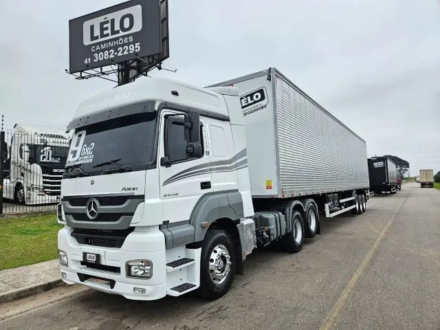 Mb Axor 2036 6x2 An9 19 Aut Teto Alto + Baú Nostra Ano 25 0km 30 plts 15.40 x 2.90 S/pneus - Foto 3