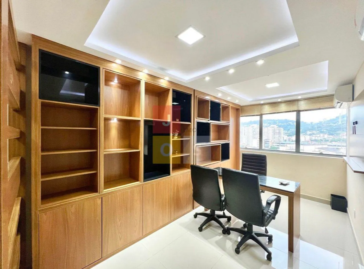 Sala Comercial Sofisticada para Locação - Mobiliada, Pronta para Uso