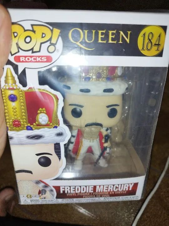Funko Pop Rocks Freddie Mercury Queen 184