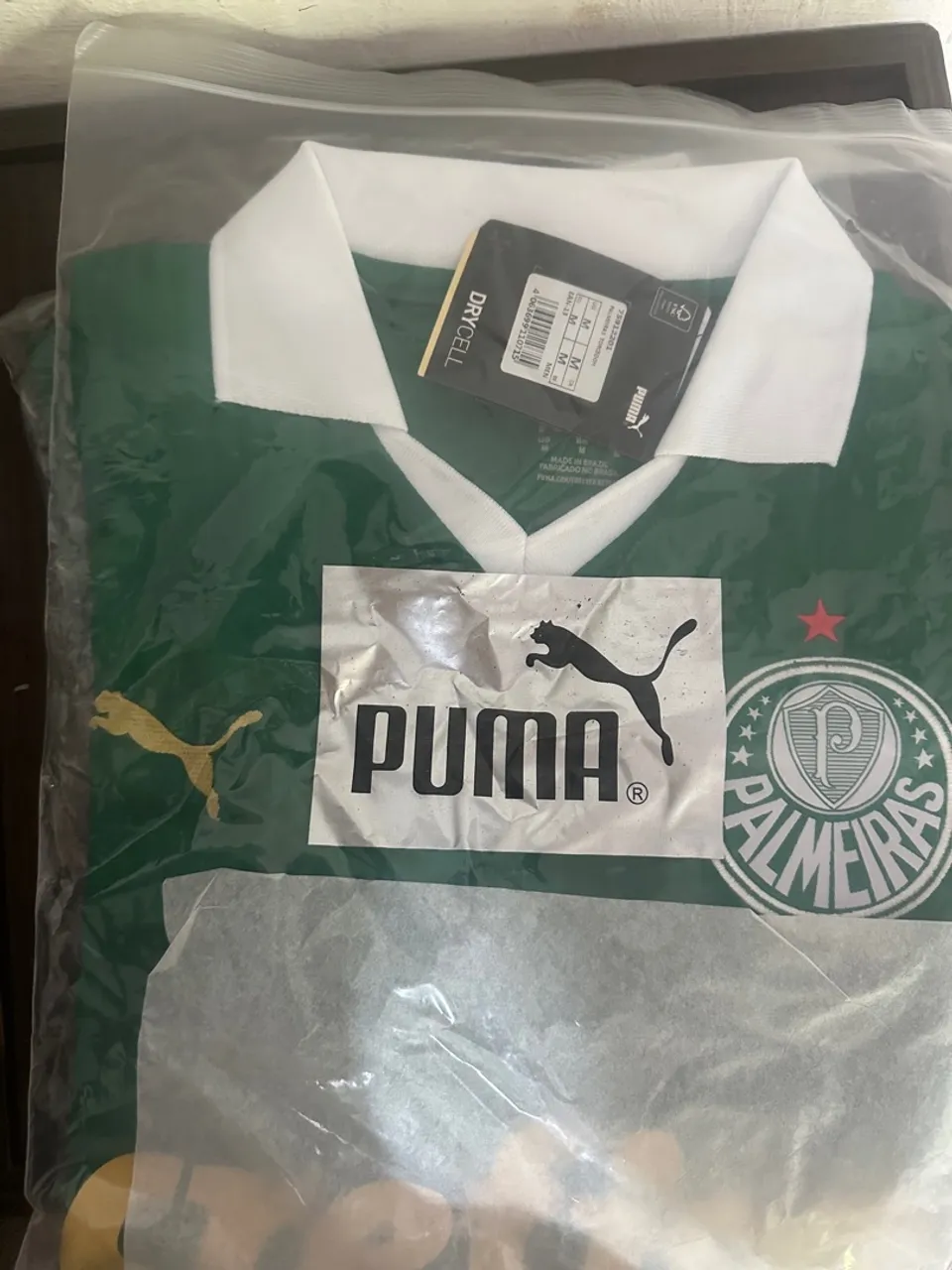 Camisa Palmeiras Puma Verde - Nova com Etiqueta P,M e G