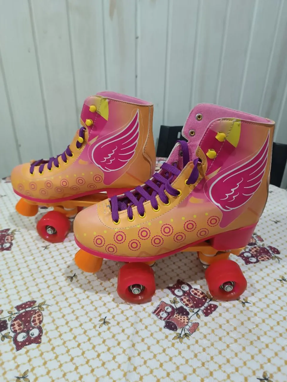 Patins Quad Colorido Soy Luna nº 39 - semi novo