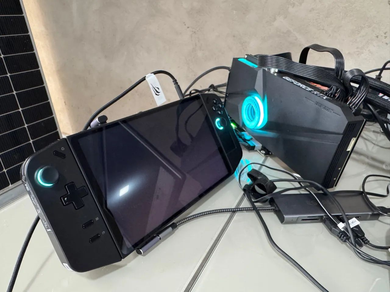 Lenovo Legion go - defeito - pecas