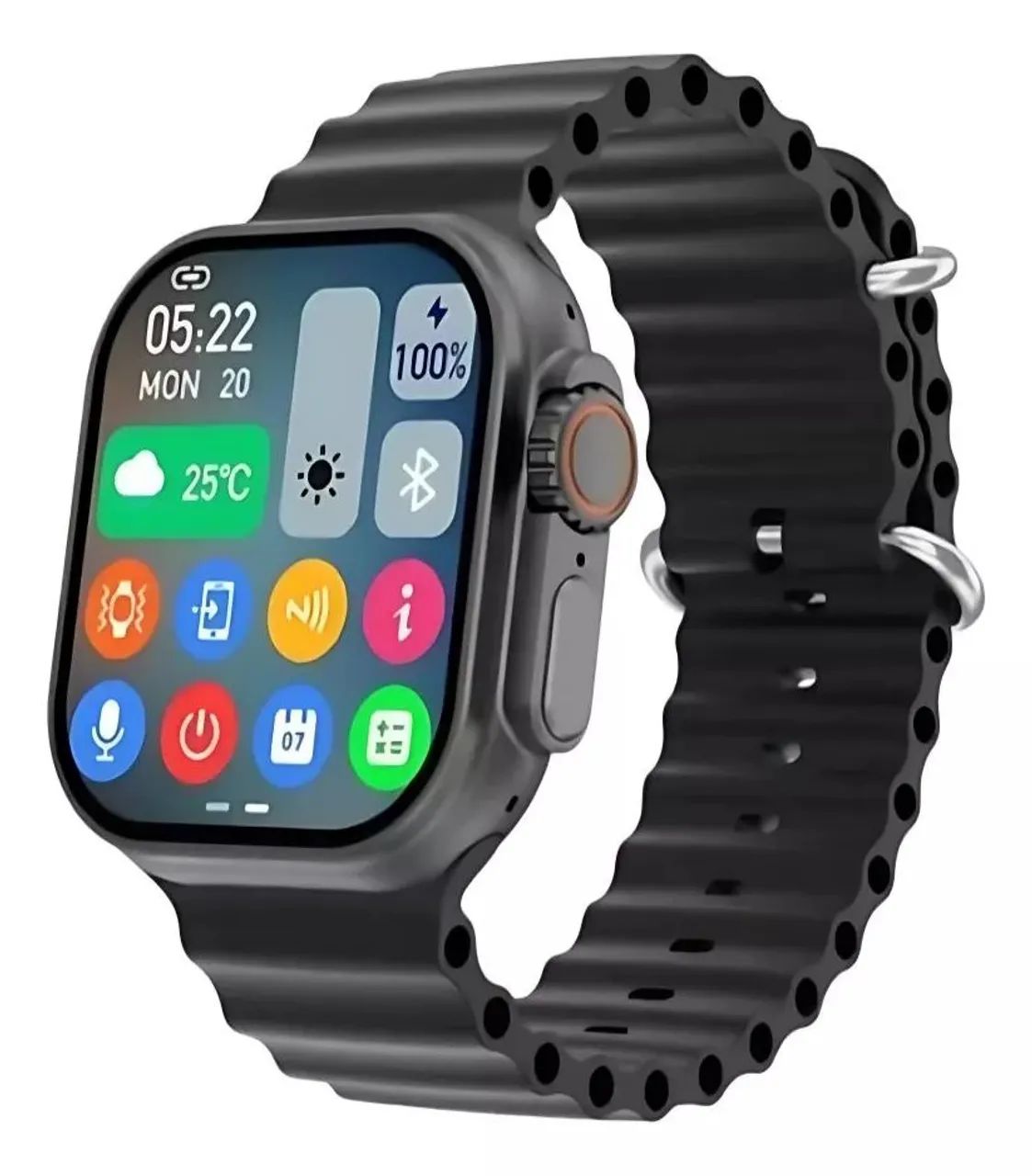 Relógio Smartwatch W67 Pro Max Bazik Preto - Foto 2
