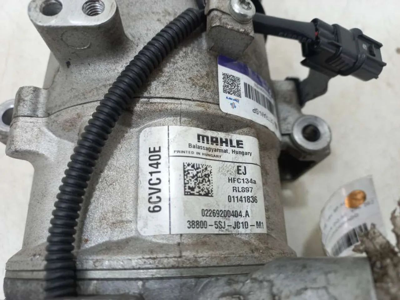 COMPRESSOR DO AR CONDICIONADO HONDA HR-V 2020 - Foto 3