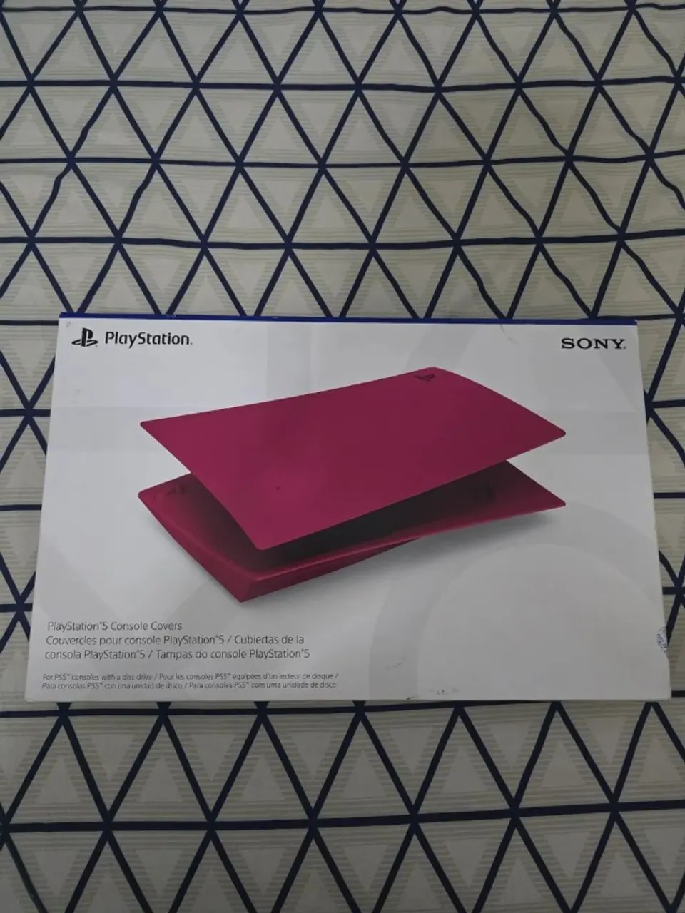 Tampa Console Ps5 Modelo Fat Cosmic Red