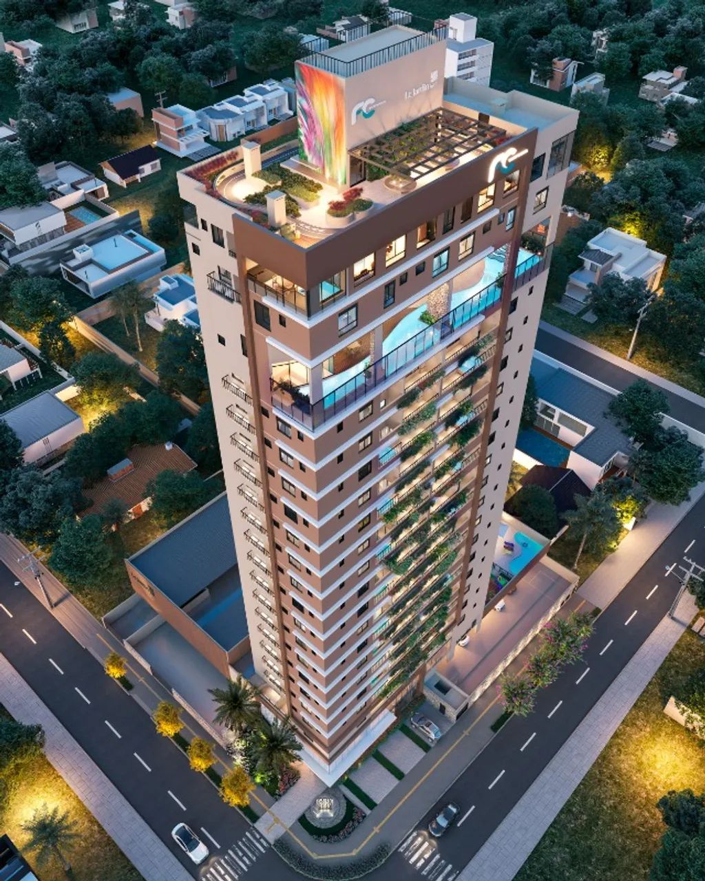 Ágio de apartamento de 2 Suítes em Le Jardin