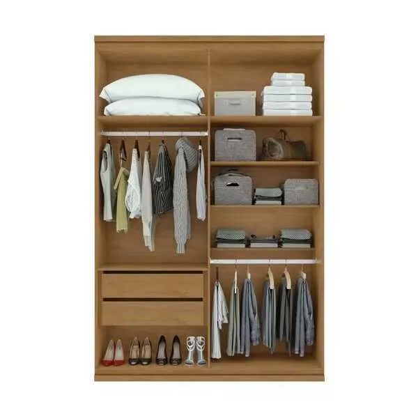 Guarda Roupa 100% MDF 4 Portas 2 Gavetas Varios modelos - Foto 2