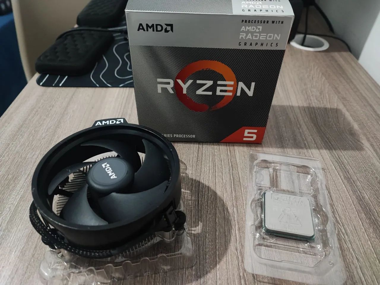 Processador AMD Ryzen 5 4600G com cooler