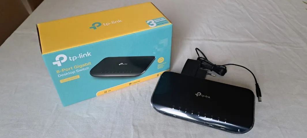 Switch 8 Portas Gigabit TP-Link Tl-SG1008D - Foto 2