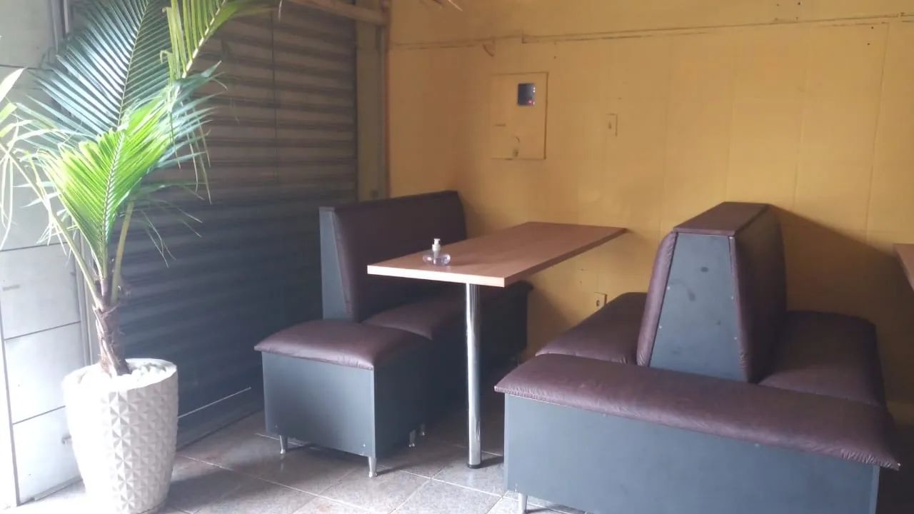 VENDO OU TROCO Conjunto de Sofás Booth Poltrona para Restaurante