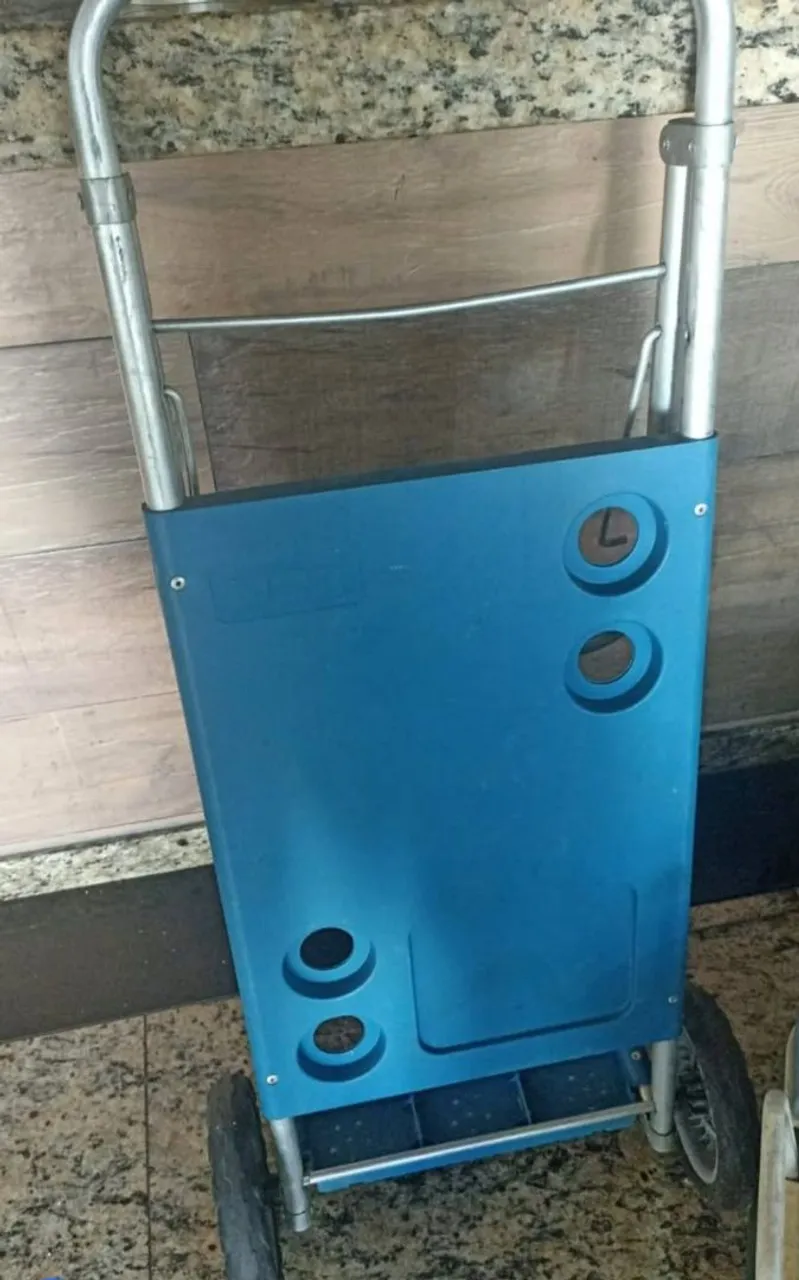 Carrinho de transporte dobrável para praia