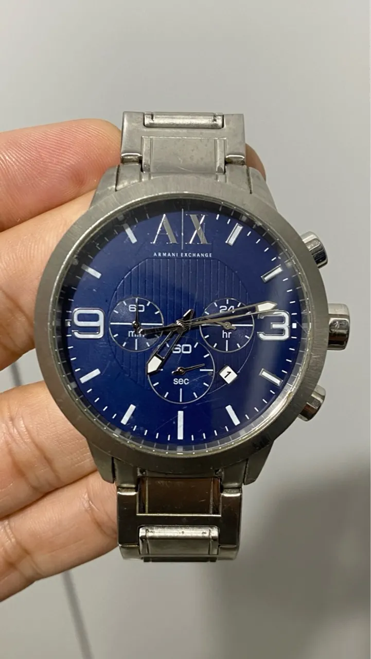 Relógio Armani Exchange Azul Masculino