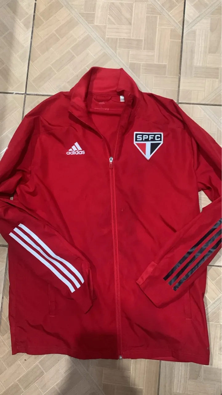 Jaqueta de time são paulo fc adidas