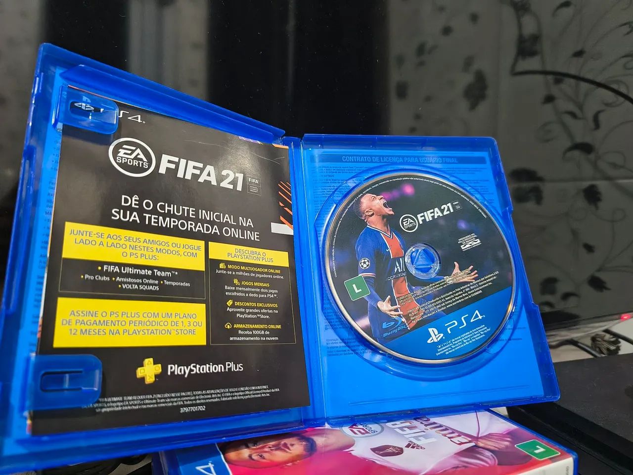 FIFA 21 PS4 Jogo de Futebol Jogos de Vídeo Game Jardim Nova