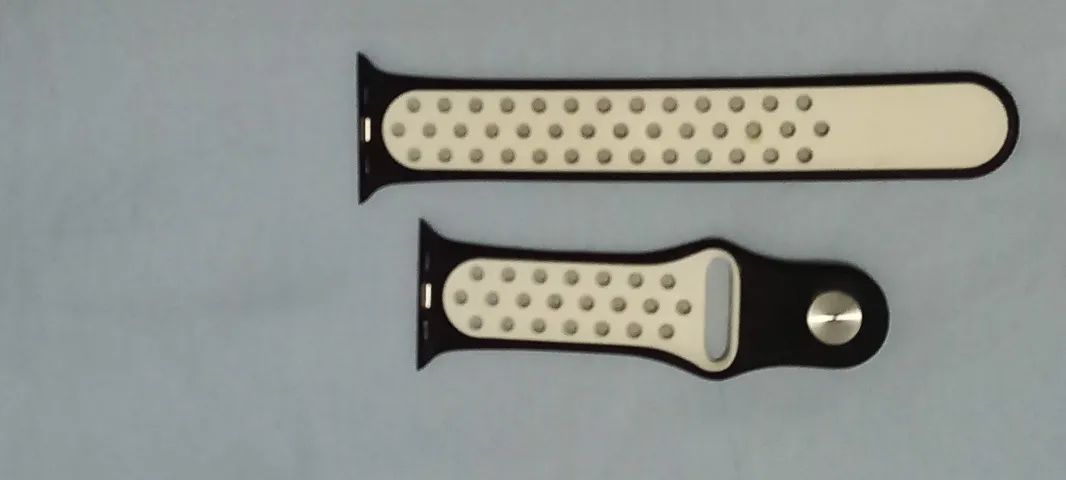 Pulseira para smartwatch, cor preta Compatível Com Apple Watch 38,40,41mm - Foto 3