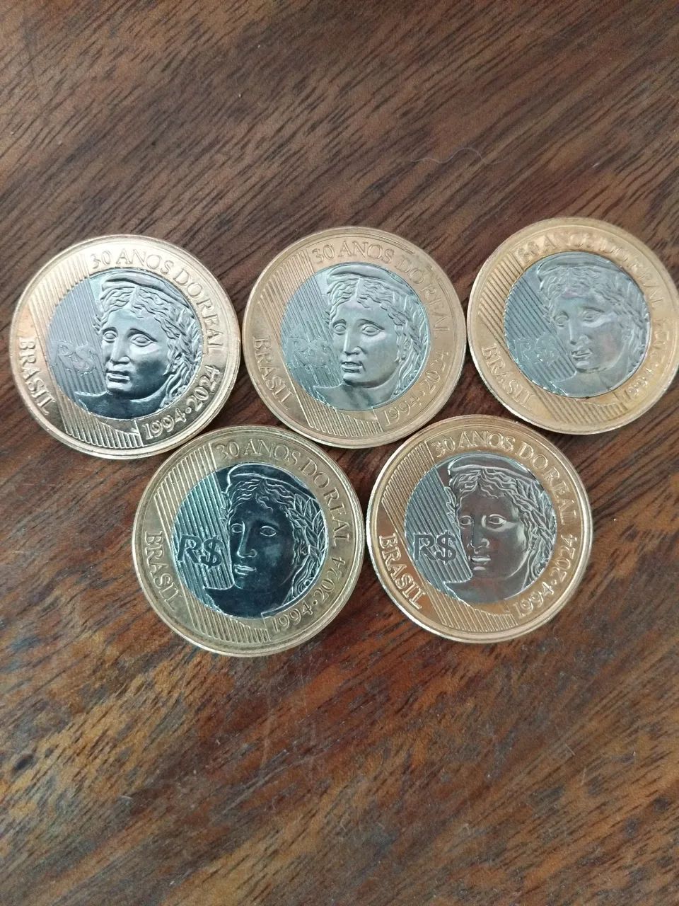 Moedas Comemorativas dos 30 Anos do Real - Foto 2