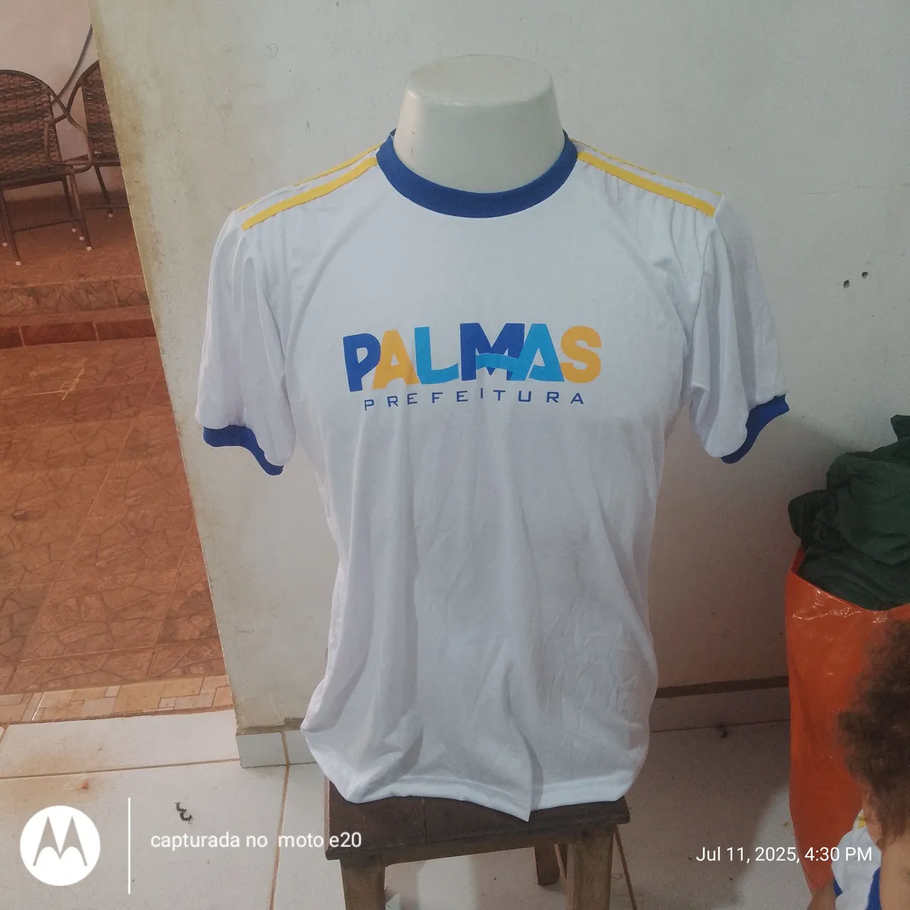 Camiseta Oficial Palmas Prefeitura