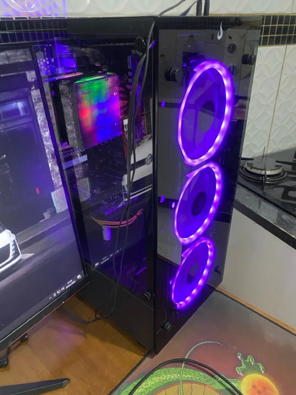 Setup gamer pego game com volta 
