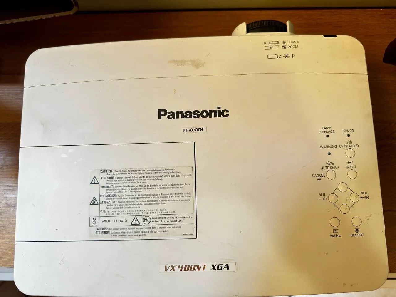 Projetor Panasonic PT vx400nt - Foto 4