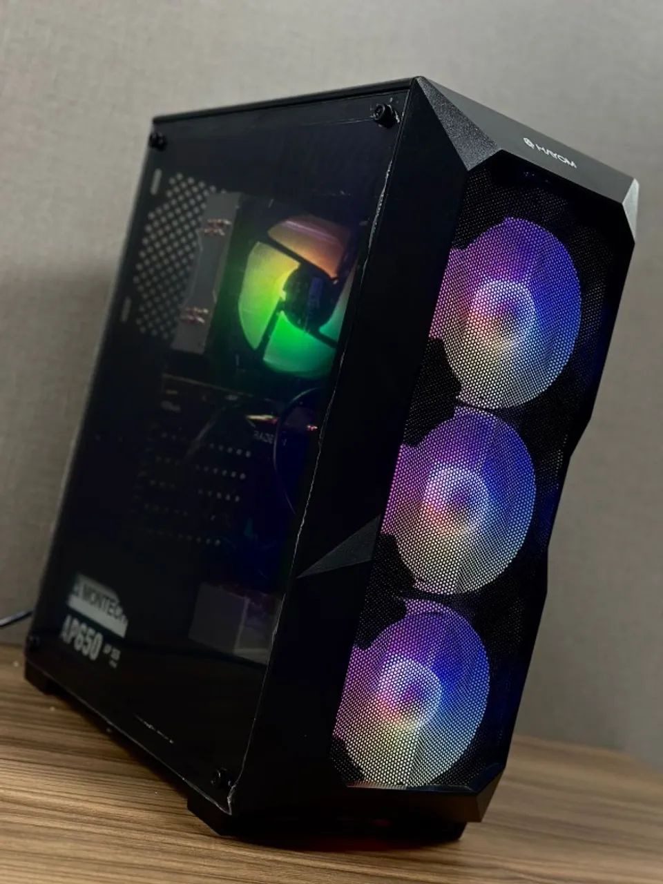 Pc Gamer  Air cooler GAMBIAS Boreas Lite RGB FAN 120m SEMI NOVO COM GARANTIA LOJA FISICA