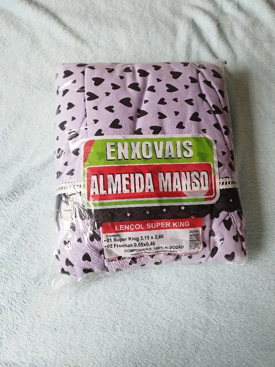 Lençol super king 170,00