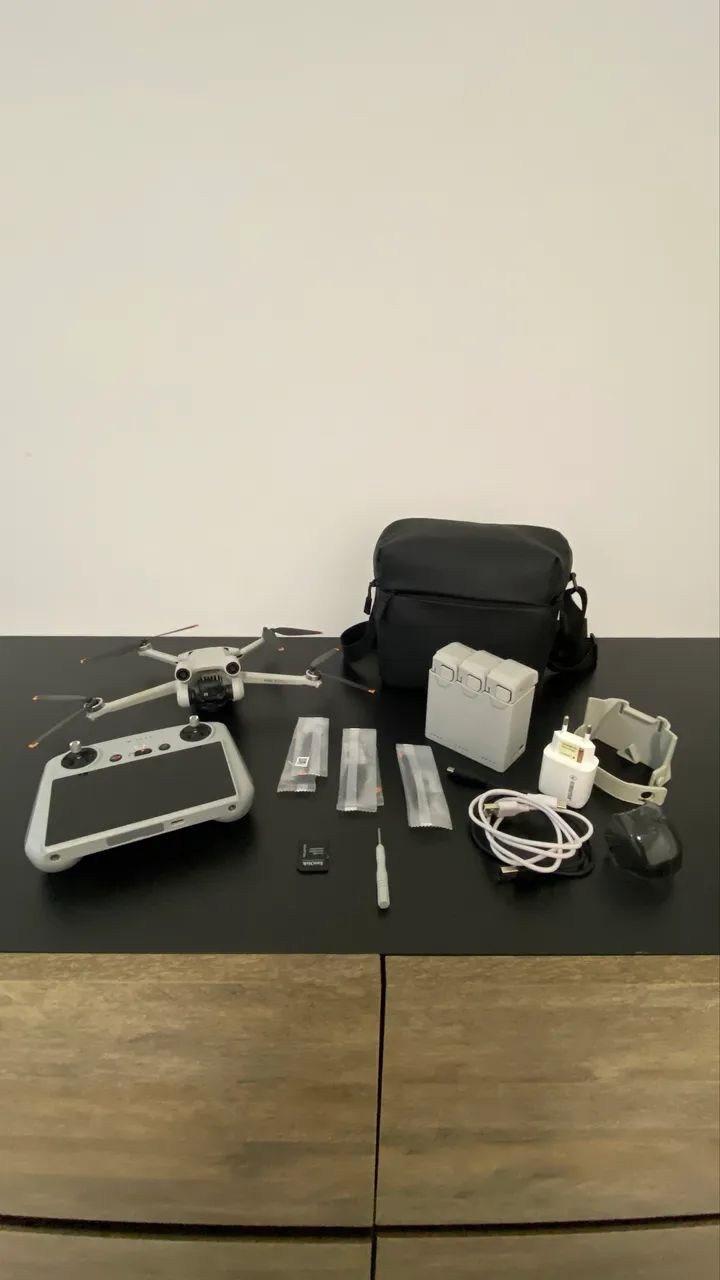 Dji mini 3 pro RC + baterias fly more (o mais completo) - Foto 4