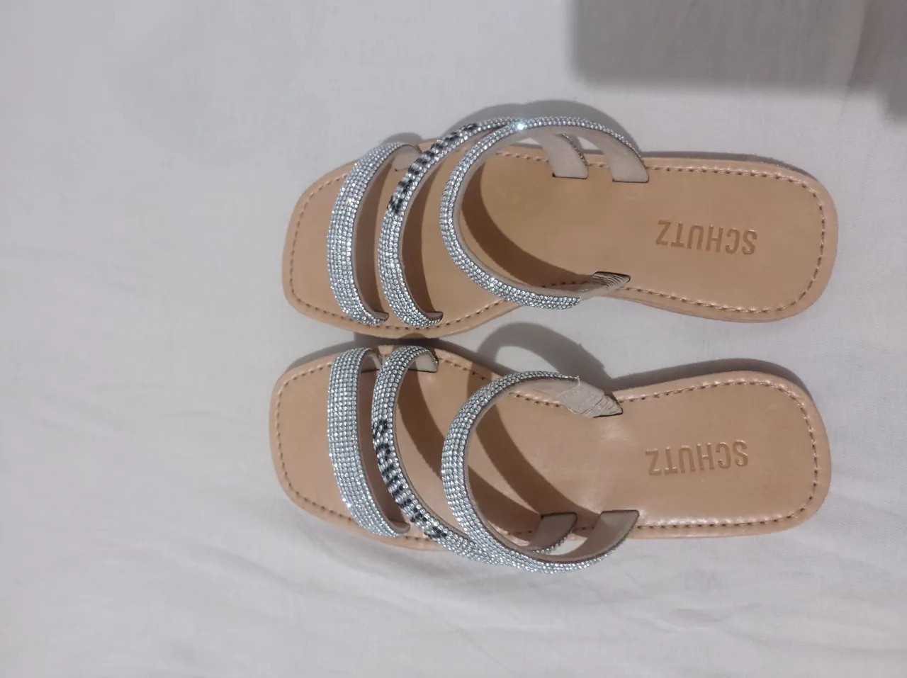 Sandálias Schutz Strass
