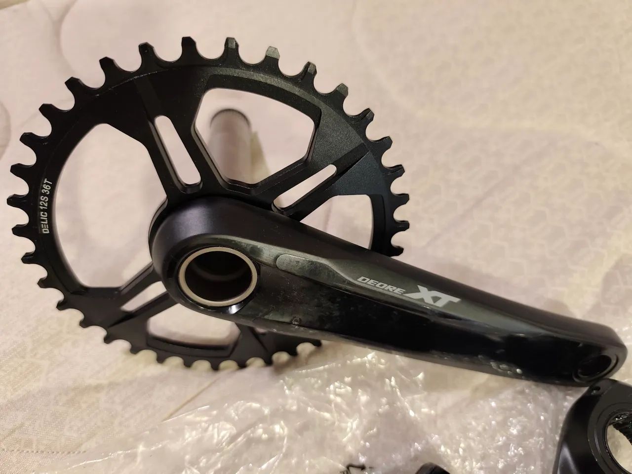 Pedivela Shimano Deore XT M8100 170mm - Foto 4