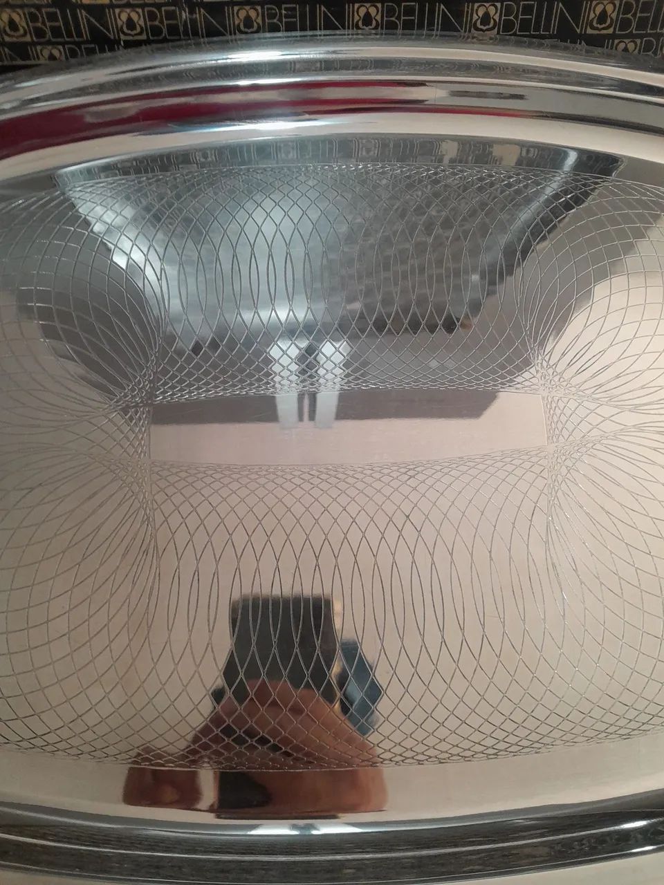 Bandeja Belinni antiga nunca usada na caixa da época  - Foto 3