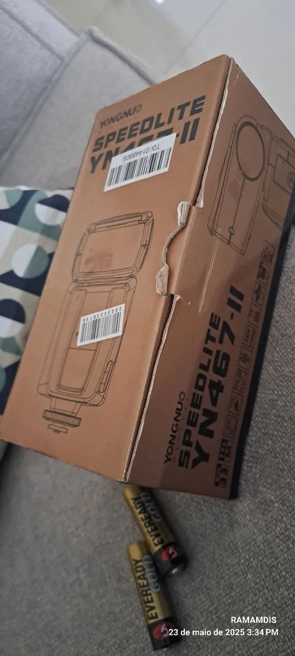 Flash Yongnuo speedlite digital yn467-2 Nikon D3200,  - Foto 6