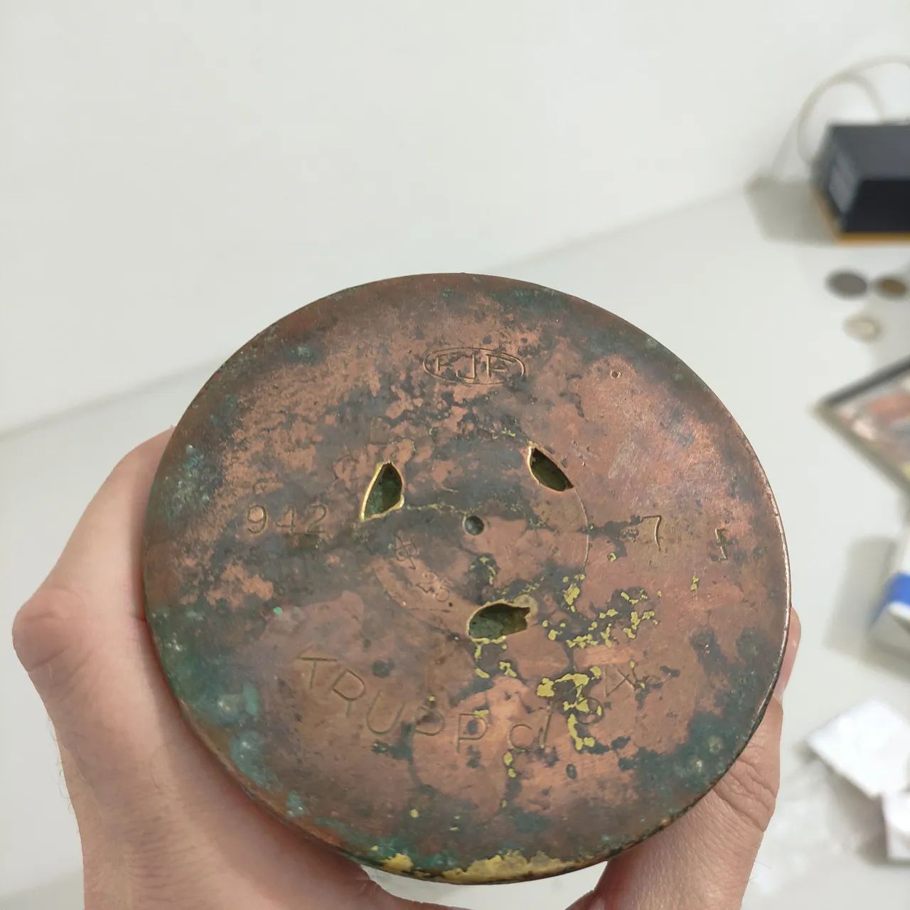 Invólucro Antigo - 1942 Marca Krupp - Foto 4