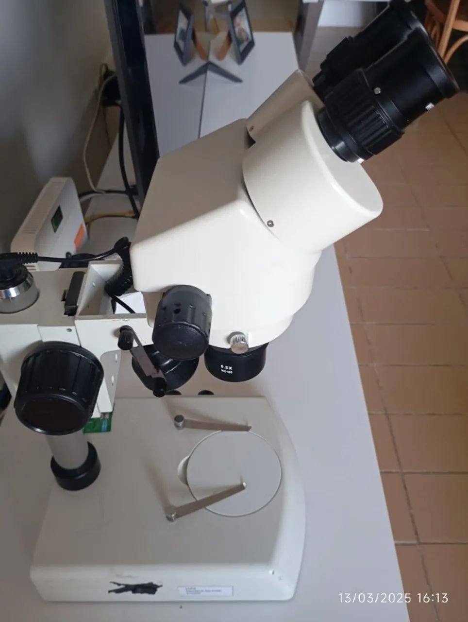 Microscopio Laboratorial lupa Alltion - Foto 4