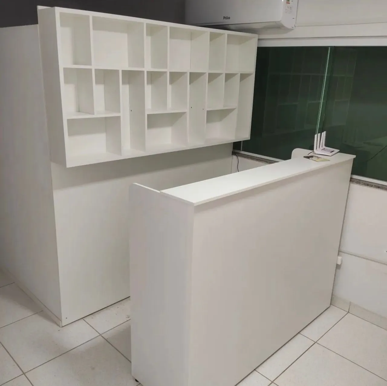 Conjunto de Móveis para Organização Branco