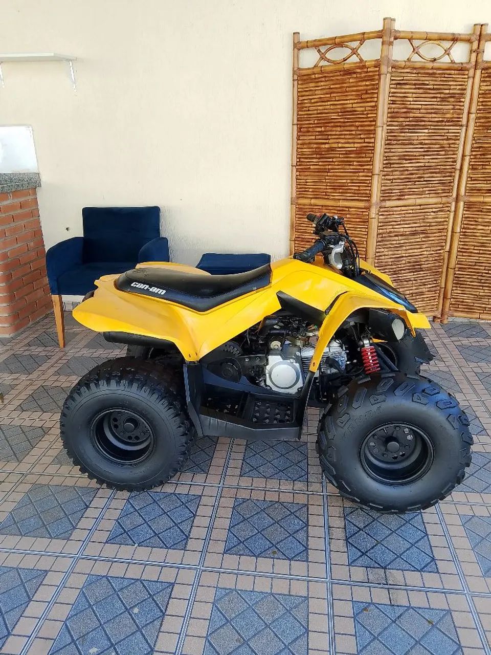 Quadriciclo Can am DS90 Automático Completo  - Foto 4