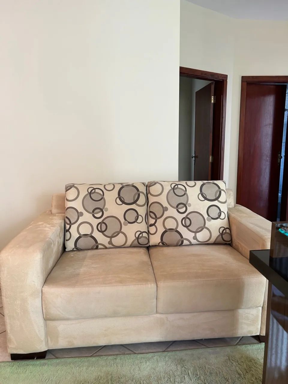 Sofás de suede de 3 e 2 lugares  - Foto 3