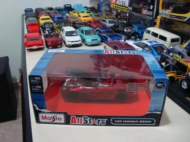 Miniatura Honda S2000 Conv 1/24 Maisto Allstars Caixa #5913 - Foto 3
