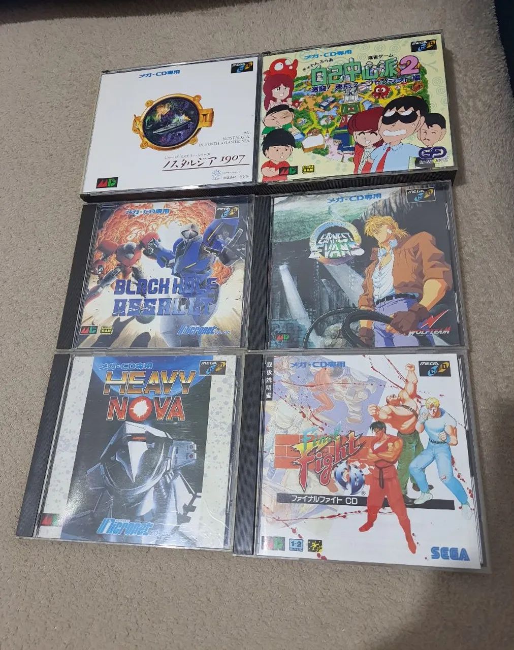 Sega cd jogos