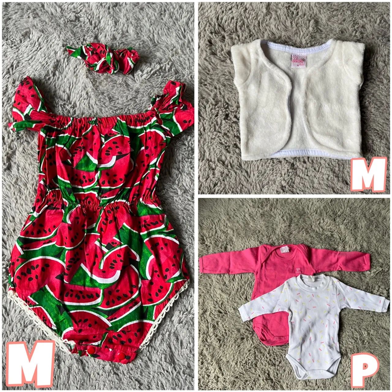Roupas Bebê - enxoval menina - Foto 4