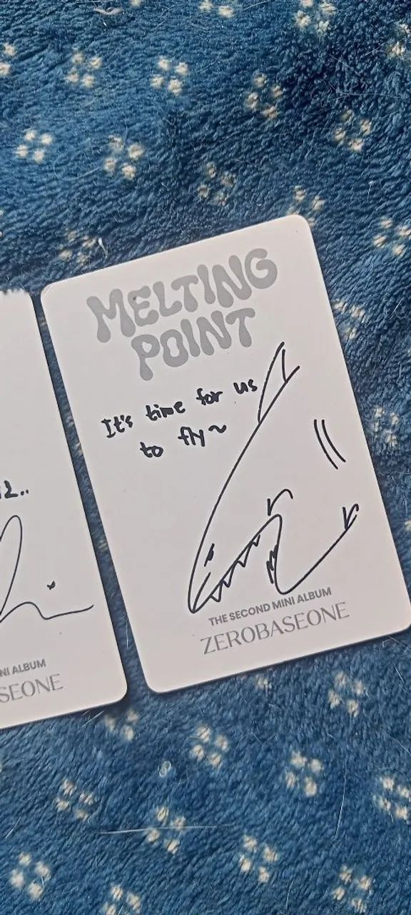 2 photocards regulares do zerobaseone da era de melting point - Foto 3