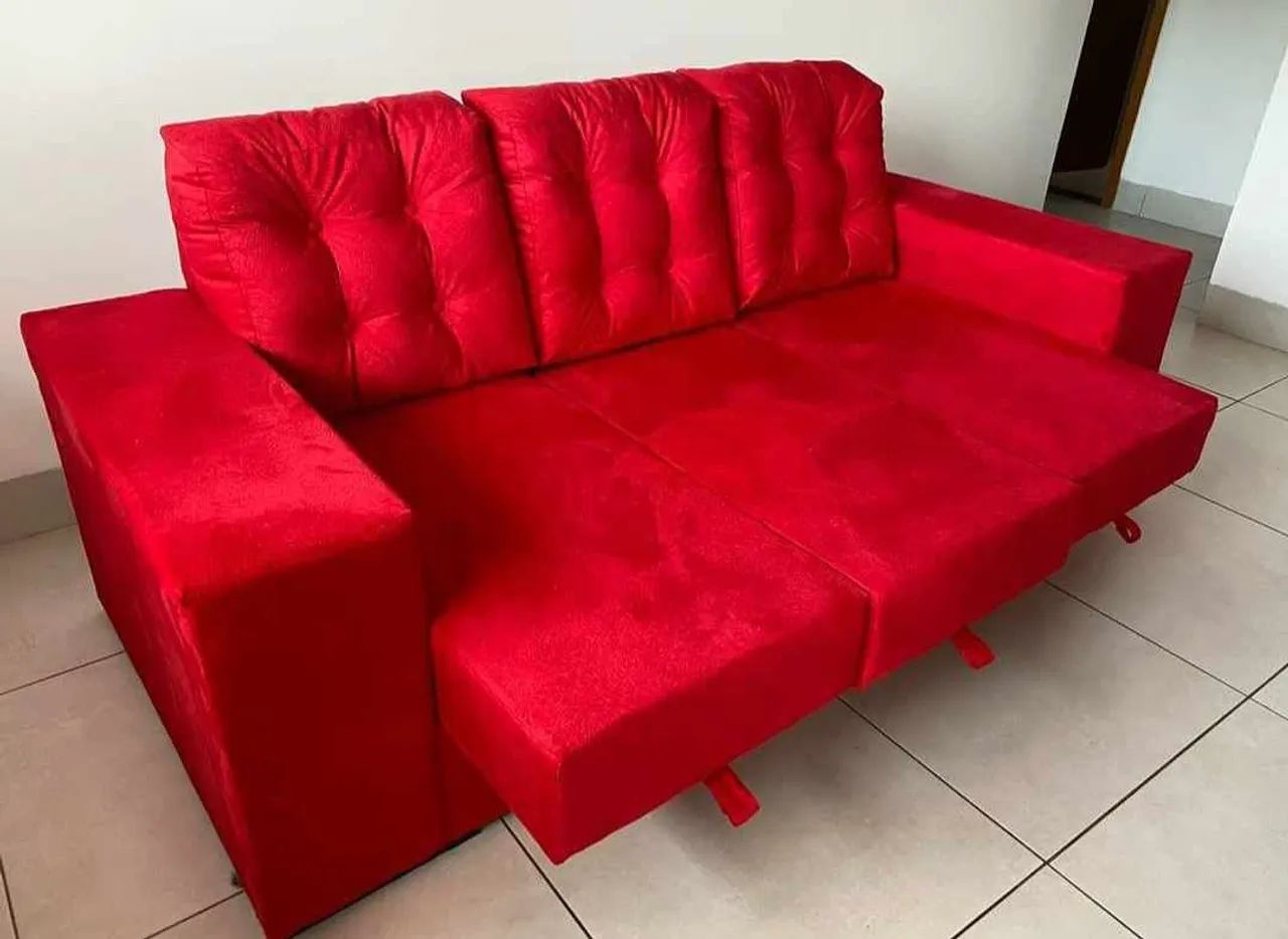 Sofá retrátil novo na promoção  - Foto 2