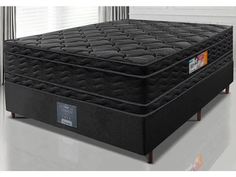 Cama com colchão terapêutico Magnético com infra vermelho longo