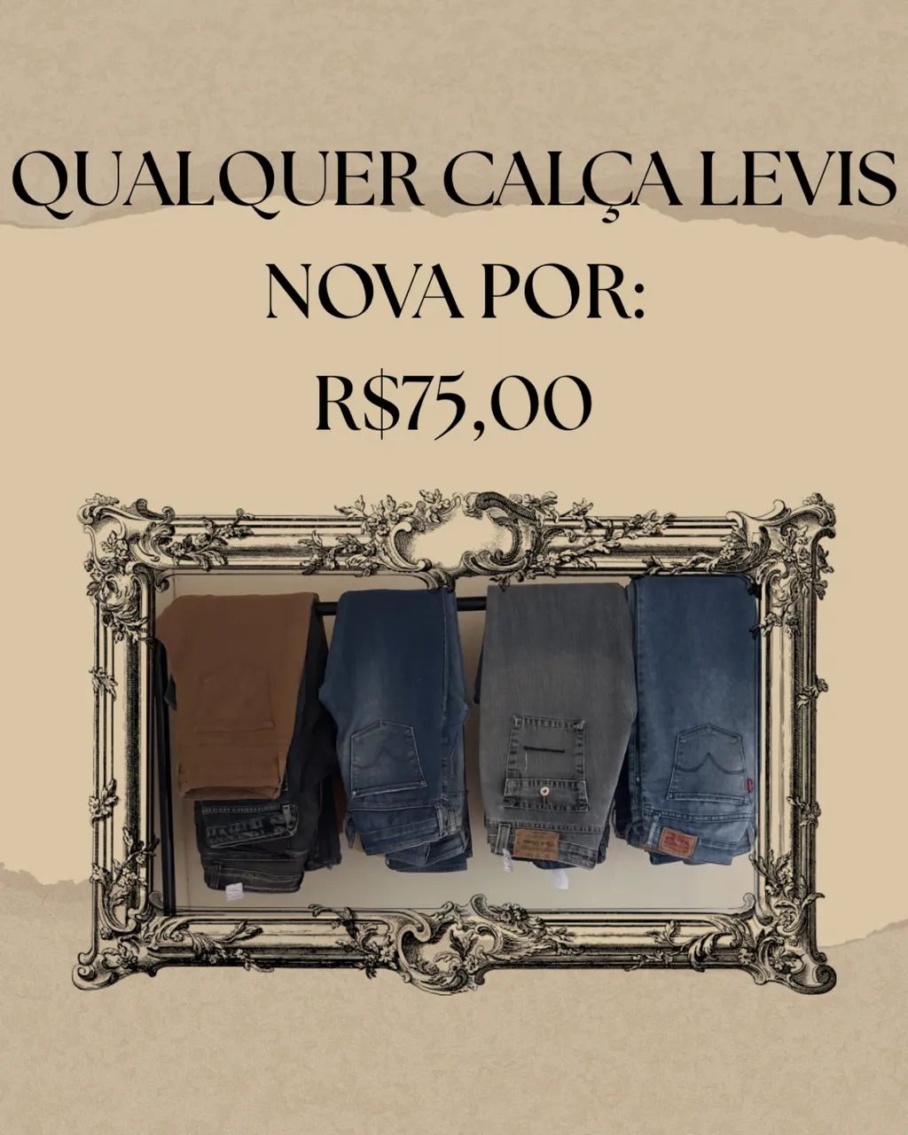 qualquer calça