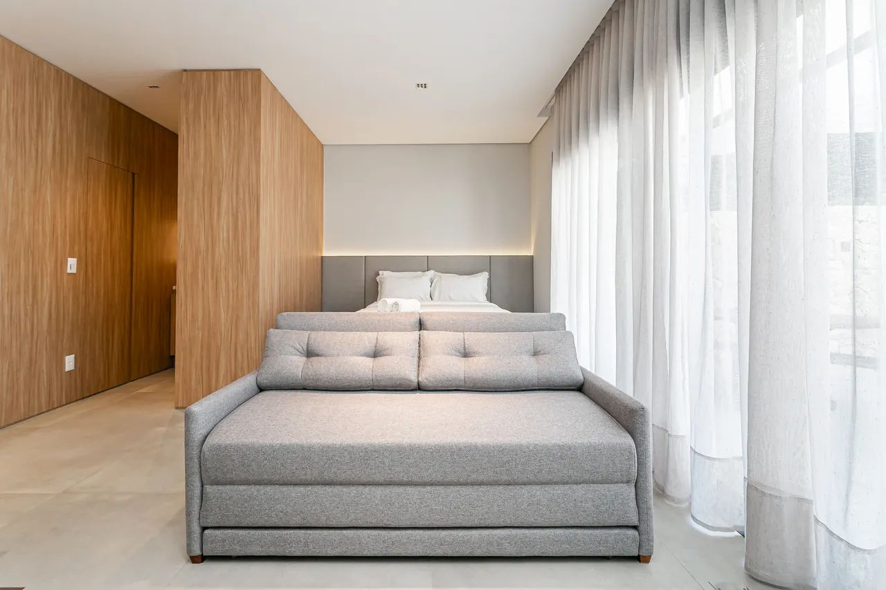 Apartamento cobertura mobiliado no bairro Saco Grande. - Foto 4