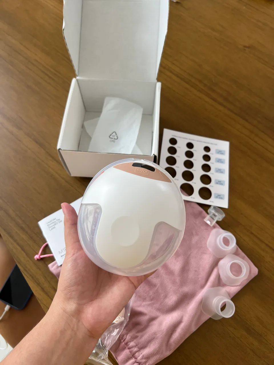 Bomba de leite elétrica 