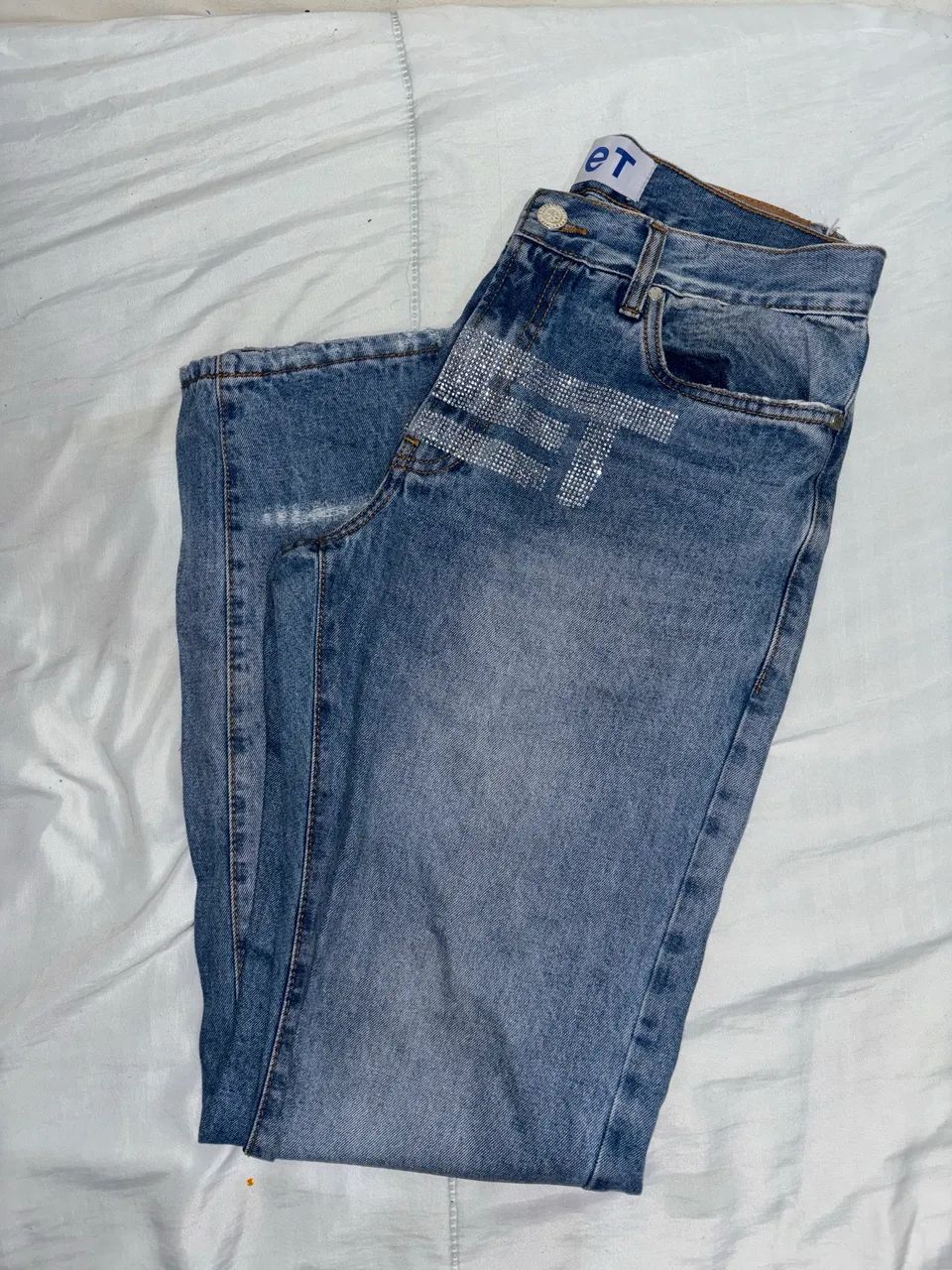 Calça Jeans Piet Crystal Blue - Foto 3