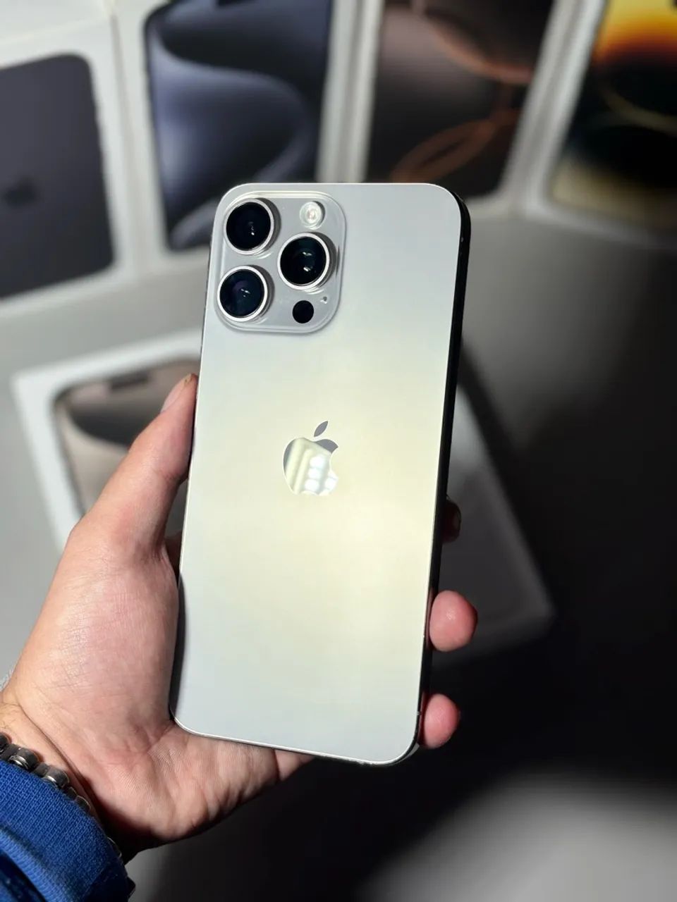 IPHONE 15 PRO MAX (256GB) PERFEITO - Foto 3