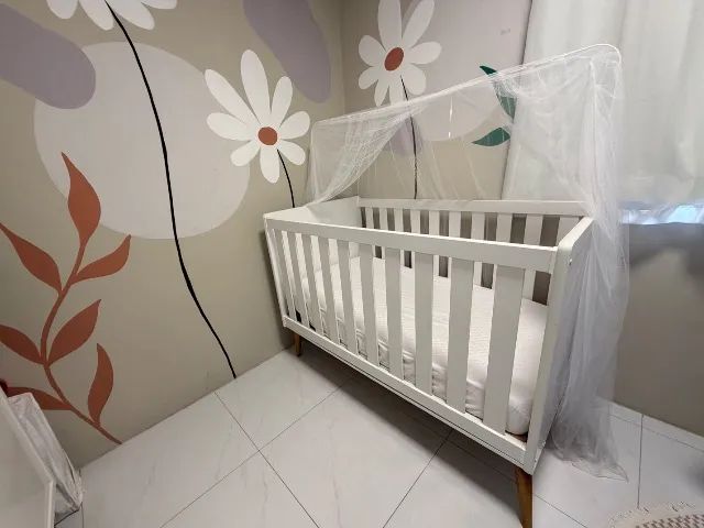 Berço 3 em 1 em perfeito estado - Foto 3