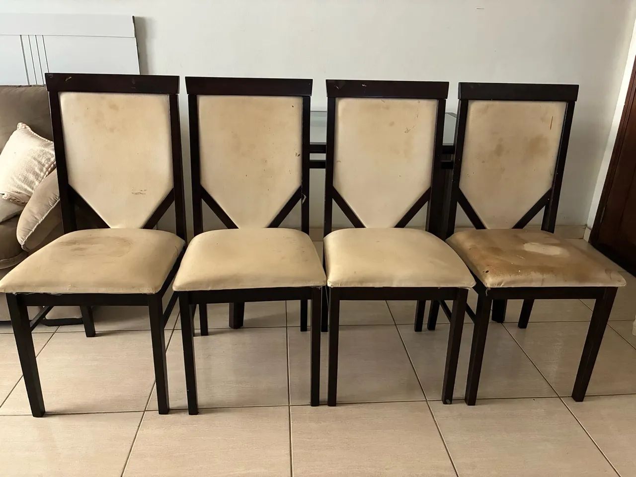 Conjunto de Sala de Jantar de madeira maciça - Foto 4