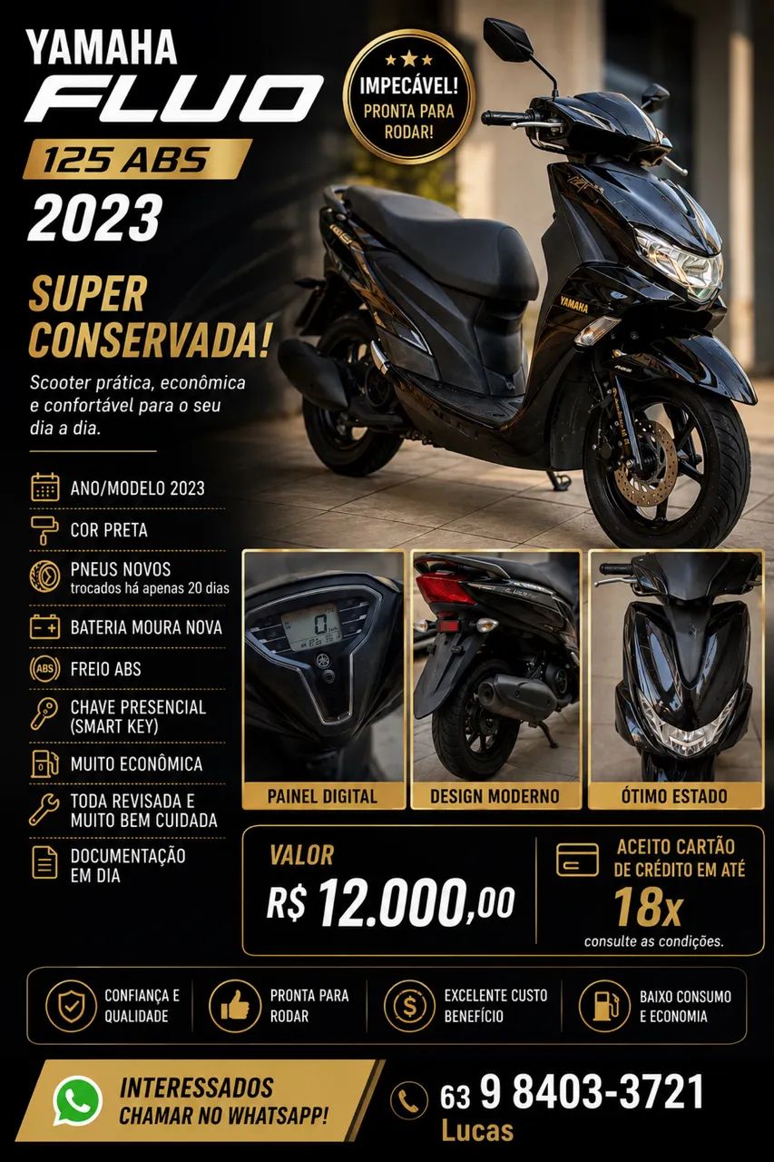 Yamahaz Fluo 125 - Foto 5